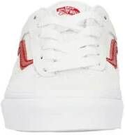 Vans Rowley Classic sneakers wit rood Jongens Meisjes Leer Meerkleurig 29