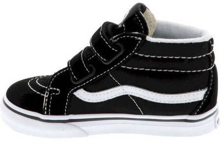 Vans SK8-Mid Reissue V sneakers zwart wit Jongens Meisjes Canvas Effen 20