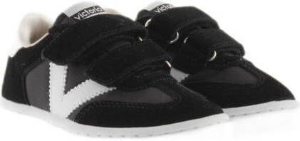 Victoria 1118105 leren sneakers zwart Jongens Leer 24