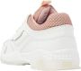 VINGINO Fenna II leren sneakers wit roze Meisjes Leer Meerkleurig 28 - Thumbnail 1