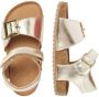 VINGINO Lucy leren sandalen goud metallic Meisjes Leer Effen 25 - Thumbnail 2