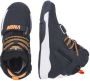 VINGINO Raoul Mid leren sneakers zwart Jongens Leer Meerkleurig 33 - Thumbnail 4