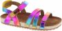 VINGINO Vienna leren sandalen roze multi Meisjes Leer Meerkleurig 24 - Thumbnail 4