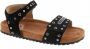 Vingino Daizy Sandalen Meisjes Kids Zwart - Thumbnail 3