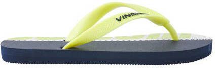 VINGINO Xuus teenslippers donkerblauw Jongens Rubber 28