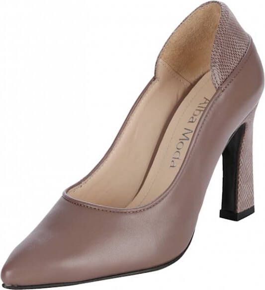 Alba moda Pump in modieuze kleurencombinatie Taupe