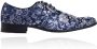 Lureaux Blue Sky Flower Kleurrijke Schoenen Voor Heren Veterschoenen Met Print - Thumbnail 2