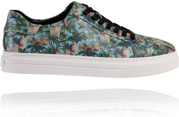 Lureaux City Jungle Sneakers Handgemaakte Nette Schoenen Voor Heren