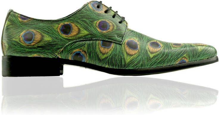 Lureaux Peacock Handgemaakte Nette Schoenen Voor Heren