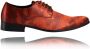 Lureaux Rouge Allure Kleurrijke Schoenen Voor Heren Veterschoenen Met Print - Thumbnail 2