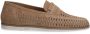 Manfield Heren Beige suède loafers - Thumbnail 3