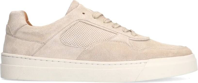 Manfield Beige suède sneakers