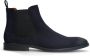 Manfield Heren Blauwe suède chelsea boots - Thumbnail 3