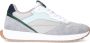 Manfield Heren Grijze leren sneakers - Thumbnail 3