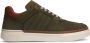 Manfield Heren Khaki nubuck sneakers - Thumbnail 3