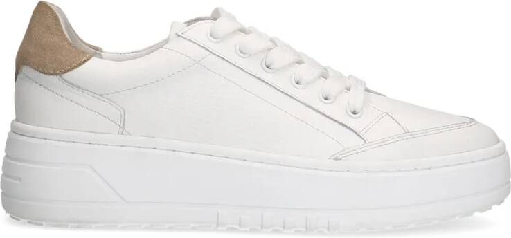 MANFIELD X INTERIEUR VAN MIES Interieurvanmies Witte leren sneakers