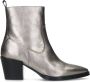 Manfield leren cowboylaarzen zilver metallic - Thumbnail 3