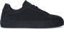 Manfield Heren Zwarte nubuck sneakers - Thumbnail 3