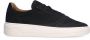 Manfield Heren Zwarte nubuck sneakers - Thumbnail 3