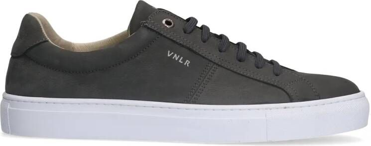 Van lier Grijze nubuck sneakers