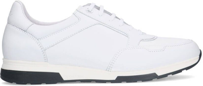 Van lier Witte leren sneakers