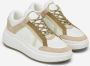 Marc O'Polo Handgemaakte Suède Mesh Sneaker Brown Dames - Thumbnail 6