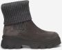 Marc O'Polo Chelsea boot met gebreide boord Gray Dames - Thumbnail 2