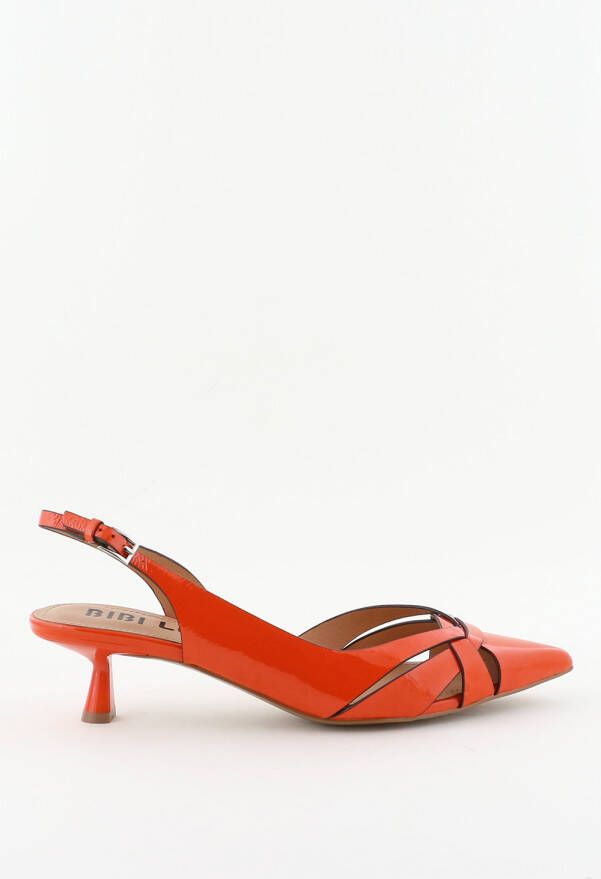 Bibi Lou slingback sandalen rood