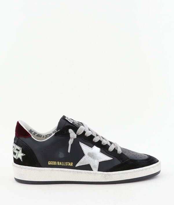 Golden Goose sneakers Ballstar met iconische ster logo zwart