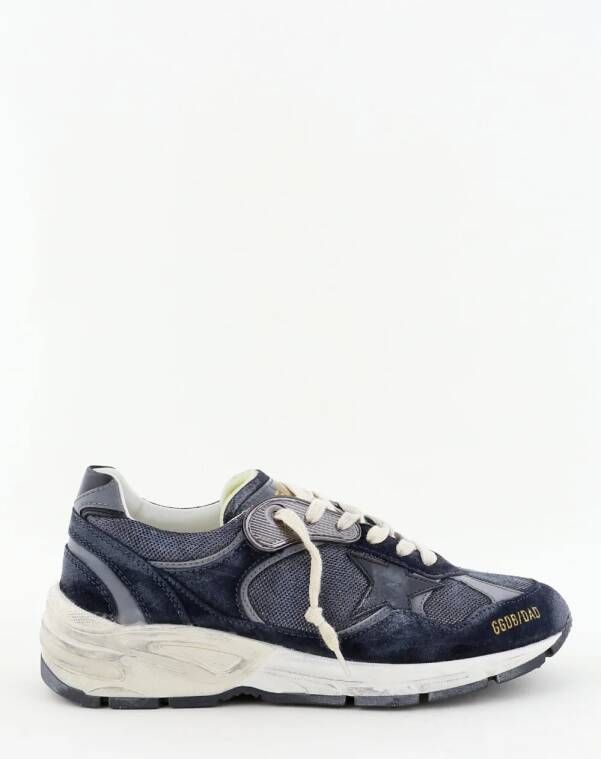 Golden Goose sneakers Running Dad iconische ster logo blauw