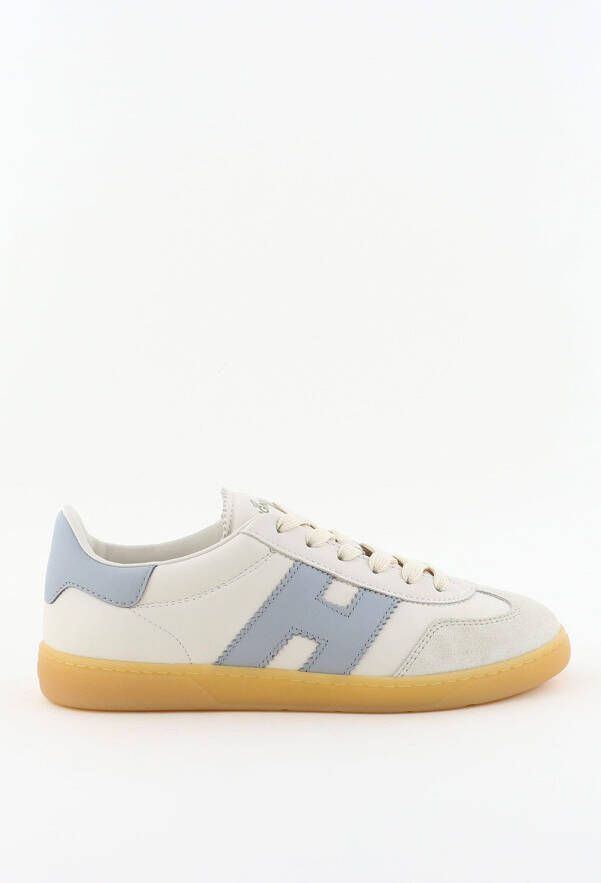 Hogan sneakers Cool met blauw H-logo wit