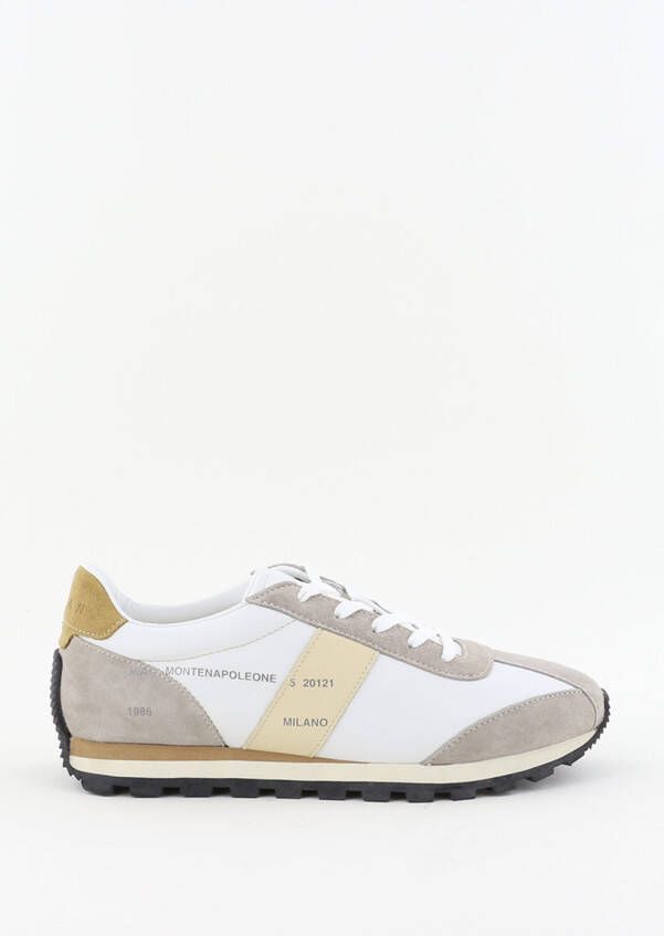 Hogan sneakers H671 met iconische Via Monte Napoleone-adreslogo wit