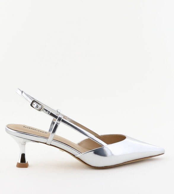 Lola Cruz pumps 108Z17BK zilver