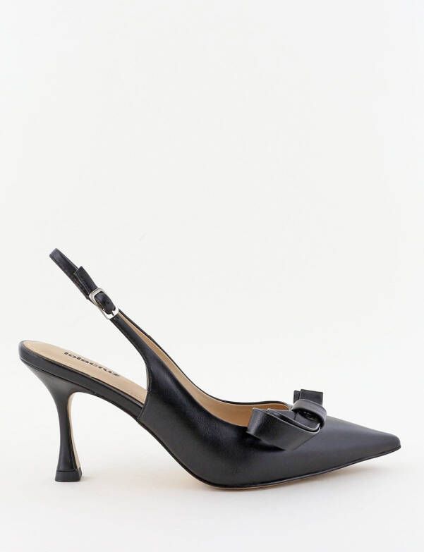 Lola Cruz pumps 195Z13BK met strik zwart