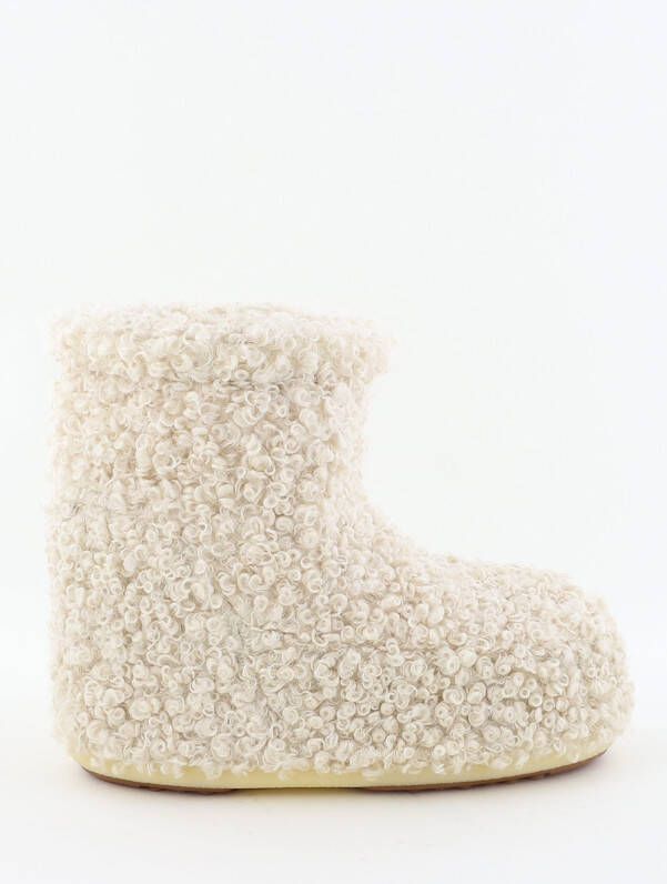 Moon boot laarzen Icon Low Faux Curly 14094500 Beige