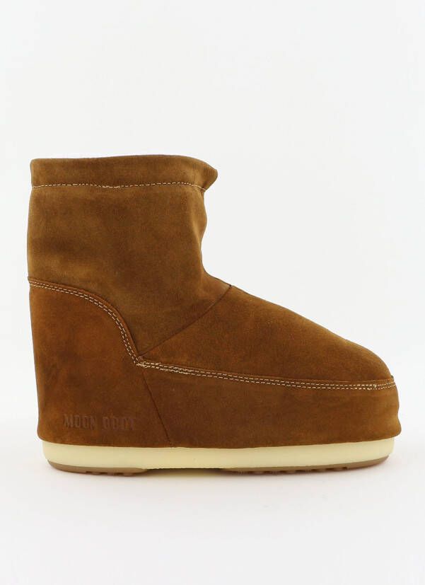 Moon boot laarzen Icon Low Nolace Suede 14094000 cognac