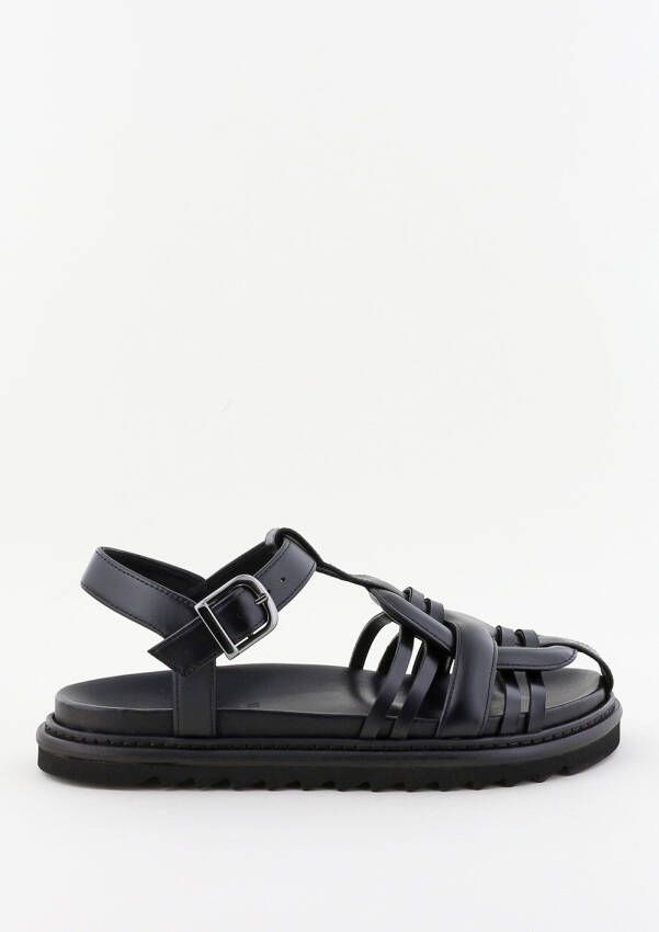 Morobe sandalen Erin 01 zwart leather