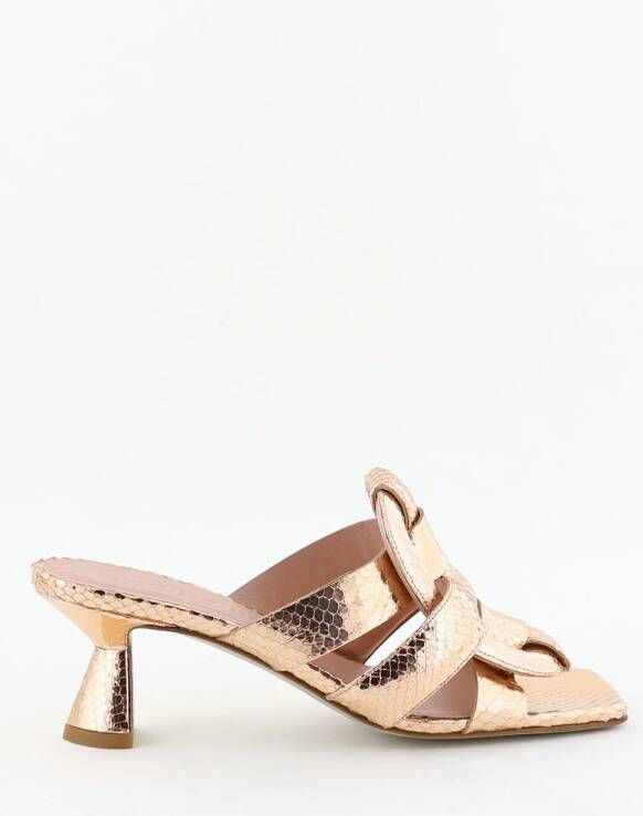 Morobe sandalen Romy 75 skin python brons