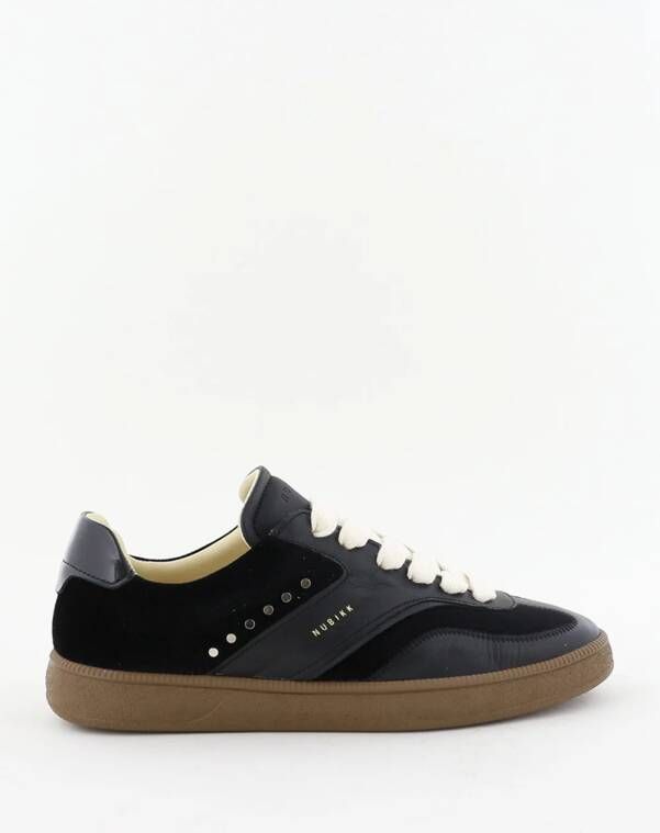 Nubikk sneakers Ray Owen Studs met suede en leren details zwart