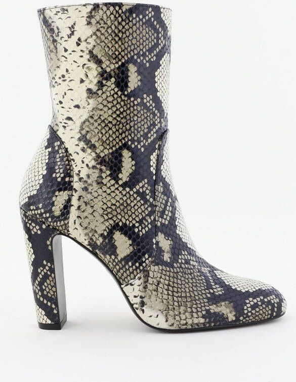 Stuart Weitzman enkellaarsjes Vida 100 Zip SG234 dierenprint