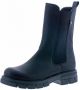 Rieker Chelsea boot met grote elastische inzet Zwart - Thumbnail 3