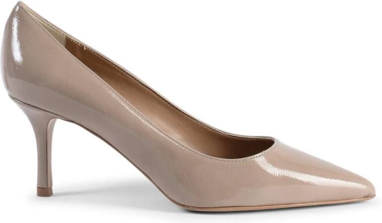 19v69 Italia Elegante Lakleren Pumps Beige Dames