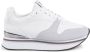 19v69 Italia Witte luxe sneaker met rubberen zool White Dames - Thumbnail 2