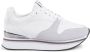 19v69 Italia Witte Synthetisch Leren Sneaker White Dames - Thumbnail 2