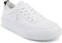 19v69 Italia Witte Synthetisch Leren Sneaker White Heren - Thumbnail 2