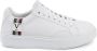 19v69 Italia Witte Synthetisch Leren Sneakers White Heren - Thumbnail 2