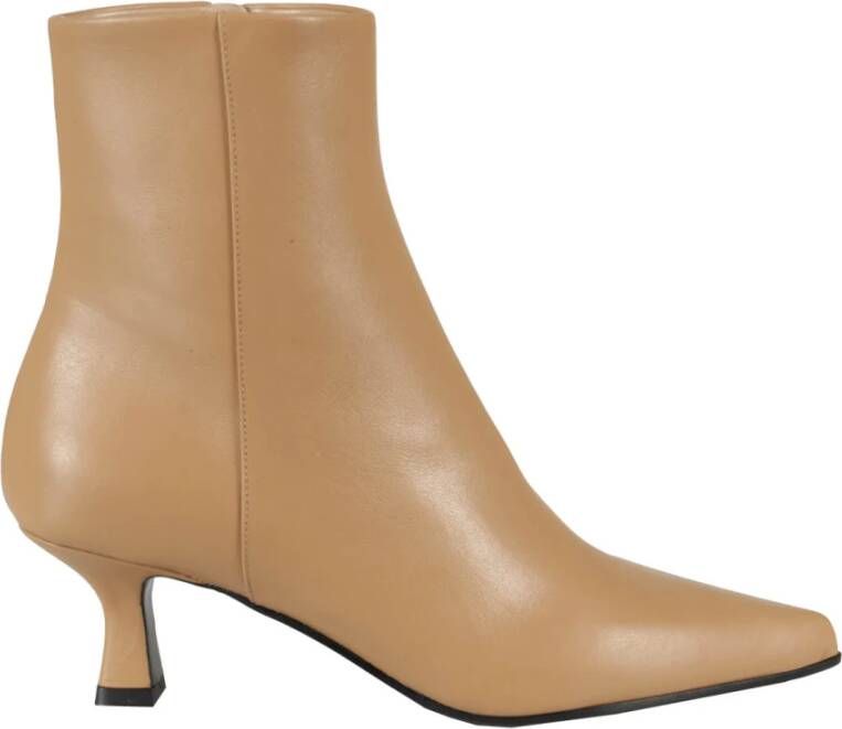 3Juin Heeled Boots Beige Dames