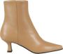 3Juin Heeled Boots Beige Dames - Thumbnail 1