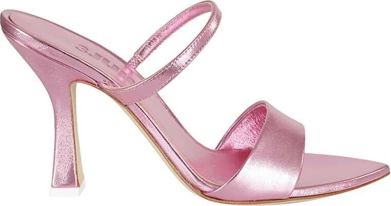 3Juin Heeled Mules Pink Dames