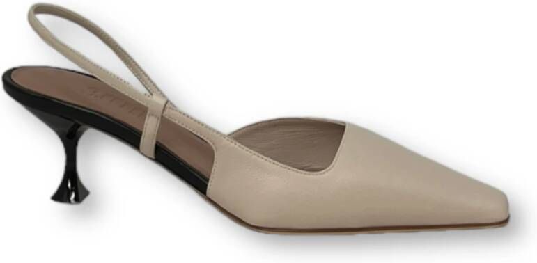 3Juin Kira Hoge Hakken Schoenen Beige Dames